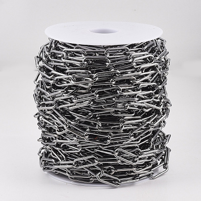 Unwelded Iron Paperclip Chains CH-S125-01A-B-1