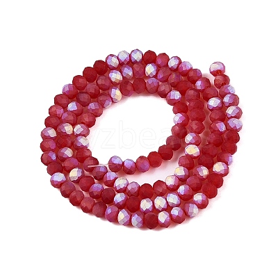 Transparent Glass Beads Strands EGLA-A044-T3mm-MB01-1