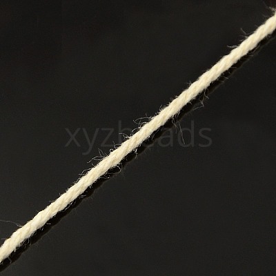 Round Cotton Twist Threads Cords OCOR-L006-C-15-1