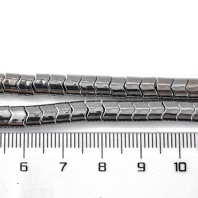 Electroplated Synthetic Non-magnetic Hematite Beads Strands G-Q174-01A-1