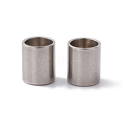 Tarnish Resistant 201 Stainless Steel Cord Ends STAS-G288-01B-P-1