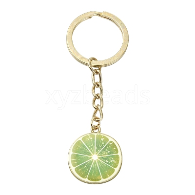 Alloy Enamel Keychains KEYC-YW00233-04-1