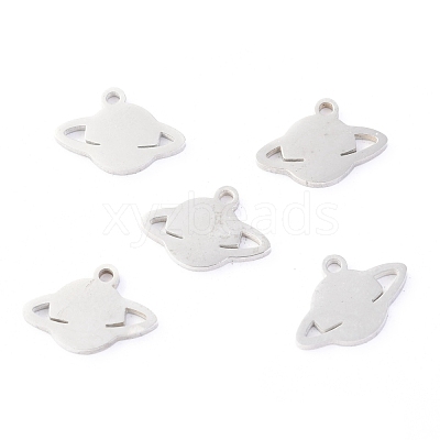 Non-Tarnish 304 Stainless Steel Charms STAS-O142-33P-1