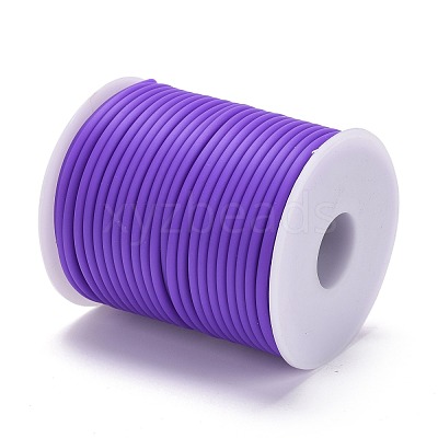 Hollow Pipe PVC Tubular Synthetic Rubber Cord RCOR-R007-3mm-18-1