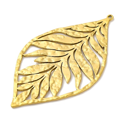 Ion Plating(IP) 304 Stainless Steel Big Pendants STAS-D194-10G-1