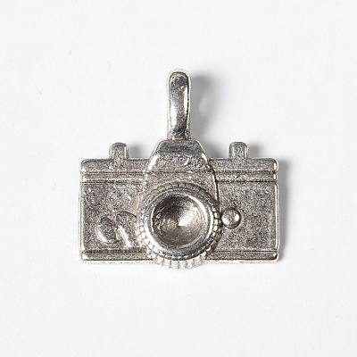 Tibetan Style Alloy Pendants TIBEB-A8551-AS-LF-1