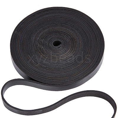 Flat Cowhide Leather Cord WL-GF0001-08C-01-1