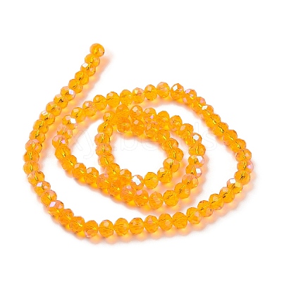 Electroplate Glass Beads Strands EGLA-A034-T4mm-L11-1