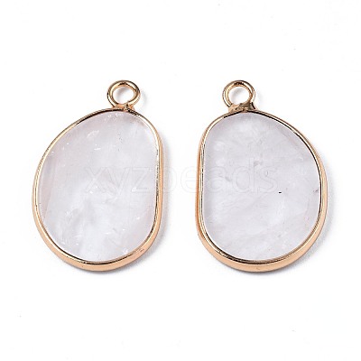 Natural Quartz Crystal Pendants G-S359-317E-1