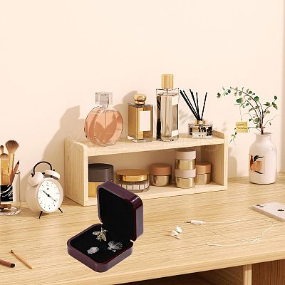 Plastic & PU Leather Jewelry Cufflink Boxes CON-WH0117-14B-1