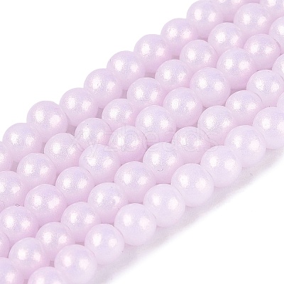 Baking Paint Glass Pearl Beads Strands DGLA-ZX001-05A-13-1