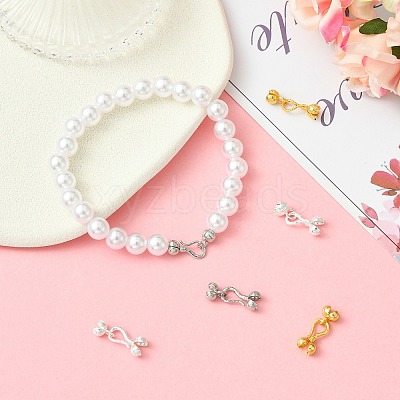 6Pcs 3 Colors Zinc Alloy S-Hook Clasps FIND-CJ0005-10-1