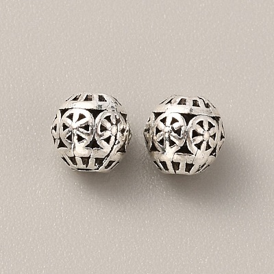 Tibetan Style Alloy Bead FIND-WH0034-46AS-09-1