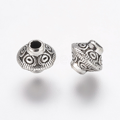 Tibetan Style Alloy Beads TIBEB-5981-LF-2-1