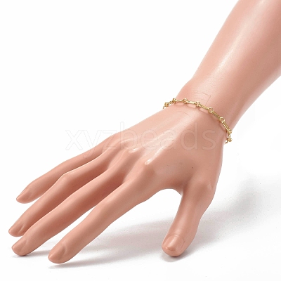 Brass Figaro Chains Bracelets BJEW-JB06556-1