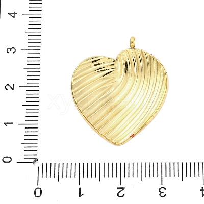 304 Stainless Steel Pendants STAS-V003-03G-06-1