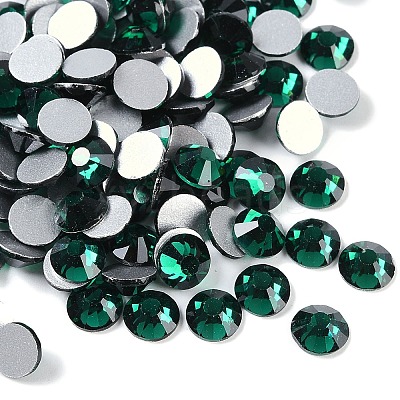 Glass Flat Back Rhinestone RGLA-C002-SS34-218-1