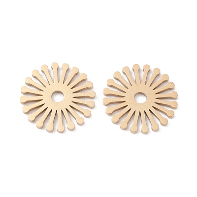 Ion Plating(IP) 316 Surgical Stainless Steel Pendants STAS-H163-02G-1