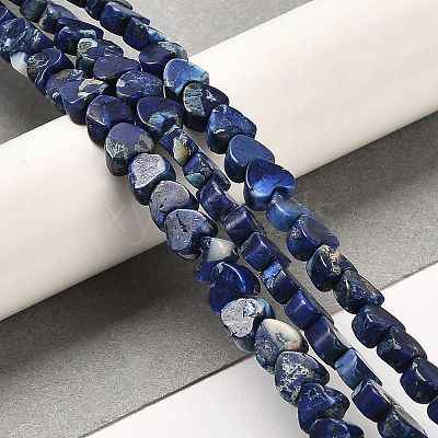 Synthetic Regalite/Imperial Jasper/Sea Sediment Jasper Beads Strands G-F765-D02-01-1