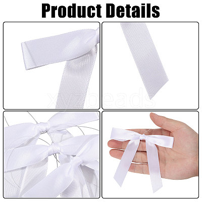 Bowknot Polyester Hanging Streamer DIY-WH0349-504A-1