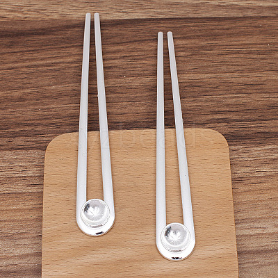 Alloy Hair Fork Findings PW-WG55361-01-1