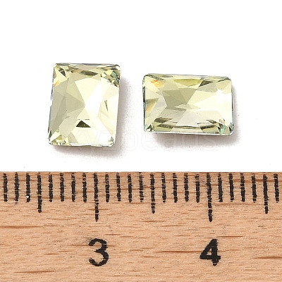 Glass Rhinestone Cabochons RGLA-P037-12B-D-1