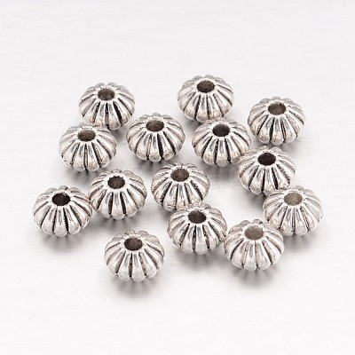 Tibetan Style Beads TIBEB-R010-AS-LF-1