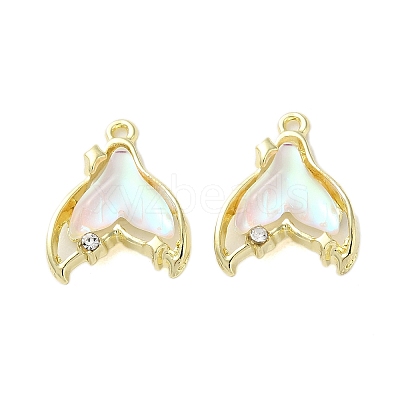 Rack Plating Alloy Pendants FIND-C062-07G-1