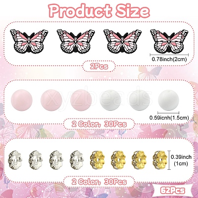 Silicone Beads Set SIL-YW0001-47-1