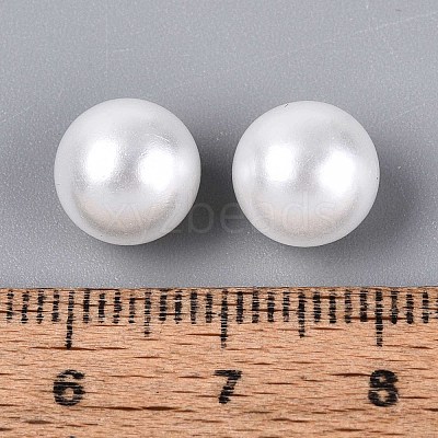 ABS Imitation Pearl Acrylic Beads OACR-S011-10mm-02-1