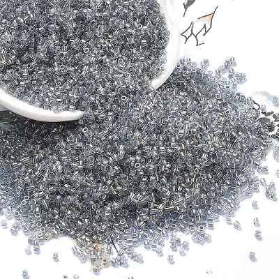 Transparent Inside Colours Glass Seed Beads SEED-H003-04C-1