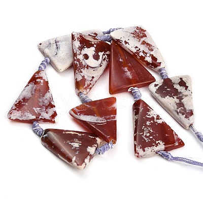 Natural Fire Crackle Agate Beads Strands GG-CBAE0EB-02D-1