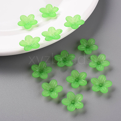Frosted Acrylic Bead Caps MACR-S371-08A-734-1
