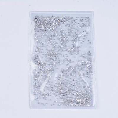 Glass Rhinestone Flat Back Cabochons RGLA-S002-04SS-35-1