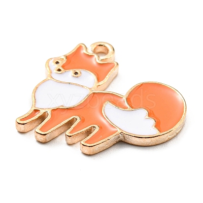 Thanksgiving Day Alloy Enamel Pendants ENAM-D060-03C-KCG-1