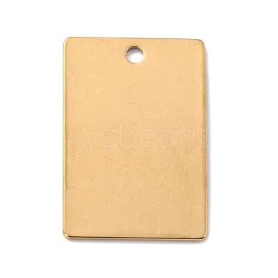 Ion Plating(IP) 201 Stainless Steel Pendant STAS-Z038-01G-C-1