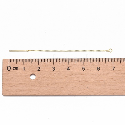 Sterling Silver Stud Earring Findings X-STER-E051-B-01G-1