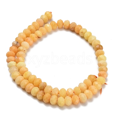 Natural White Jade Beads Strands G-Z111-A07-1
