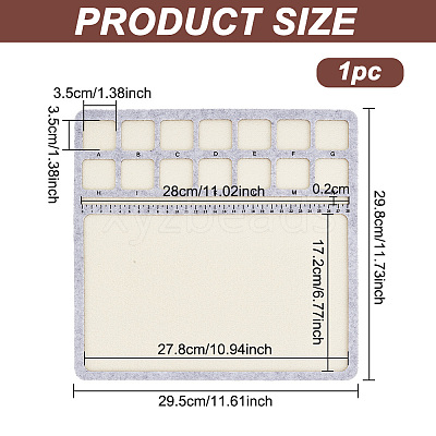 Felt Bead Design Boards TOOL-WH0002-65-01-1