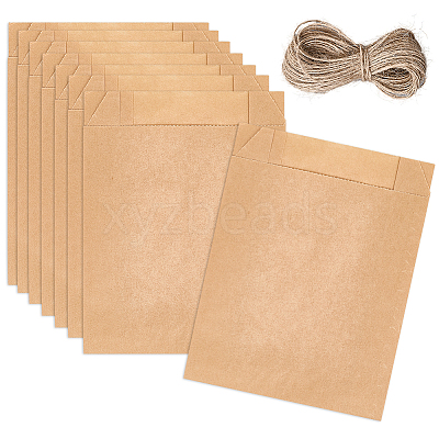 50Pcs Rectangle Paper Baking Bags CARB-SP0001-05A-02-1