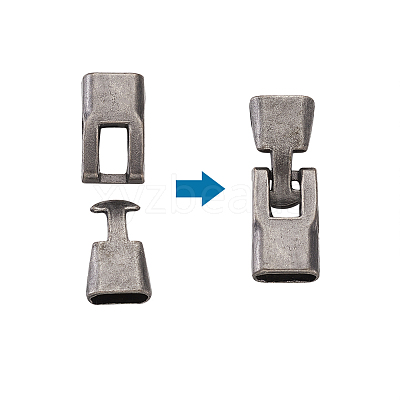 Alloy Snap Lock Clasps LS-PALLOY-TAC0009-24AS-1
