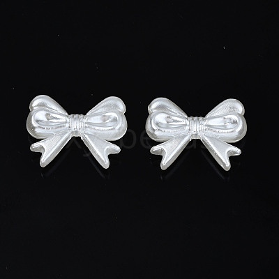 ABS Plastic Imitation Pearl Beads OACR-N008-131-1