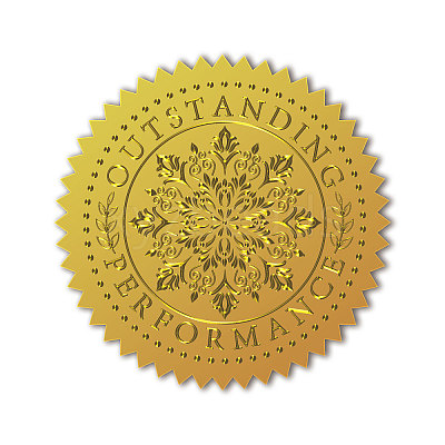 Self Adhesive Gold Foil Embossed Stickers DIY-WH0211-387-1