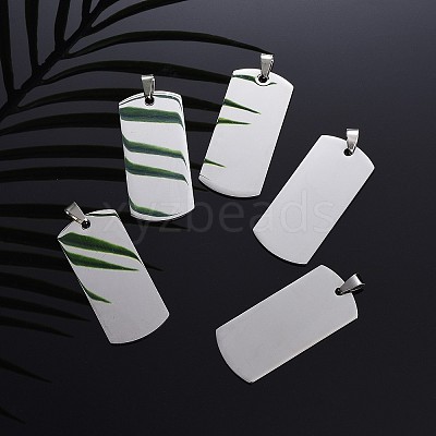 Tarnish Resistant 304 Stainless Steel Big Pendants LS-STAS-I140-19B-S-1