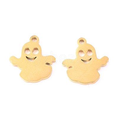 304 Stainless Steel Charms STAS-O142-50G-1