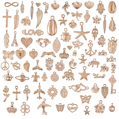 96Pcs Alloy Pendants JX212A-1