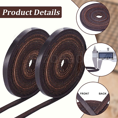 10M Flat Cowhide Cord NCOR-GF0001-01B-01-1