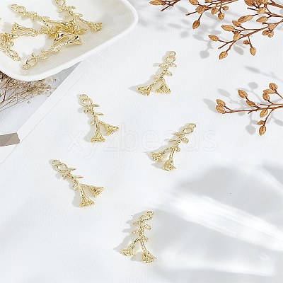 10Pcs Alloy Pendants FIND-LP0005-49-1