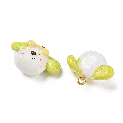 Handmade Polymer Clay Pendants PY-CBABDB7-05C-1