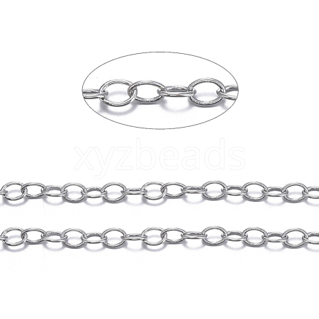 Brass Cable Chains CHC024Y-NFK-1